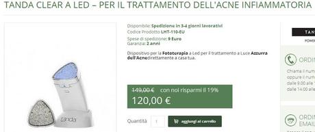 Pelle bella e sana con Tanda Clear a LED Pelle bella e sana con Tanda Clear a LED