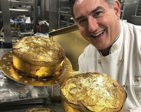 Il Panettone più costoso del Natale. E’ ricoperto d’oro Il Panettone più costoso del Natale. E’ ricoperto d’oro