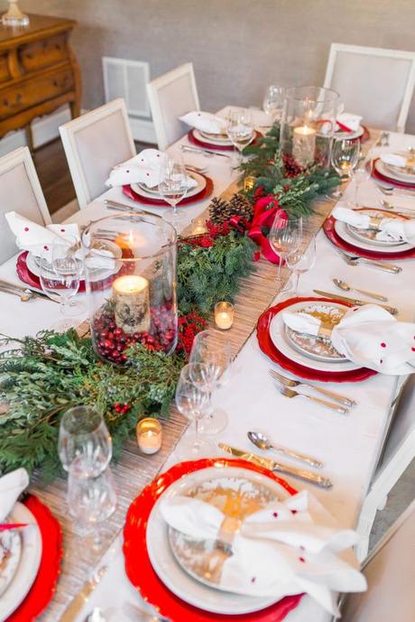 Idee per la tavola di Natale The Lush List | Dallas Lifestyle Blog | Dallas Fashion Blog | Dallas Fashion and Lifestyle Blog by Alicia Wood | Elegant Christmas Tablescape | http://www.thelushlist.com