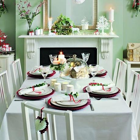 Idee per la tavola di Natale Risultati immagini per white christmas table