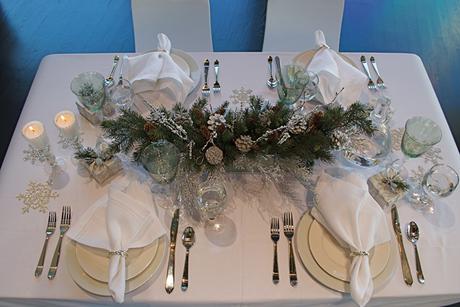 Idee per la tavola di Natale Risultati immagini per white christmas table