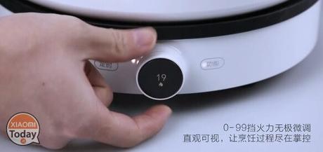 Il fornello a induzione Mijia con controllo della temperatura ad alta precisione è dedicato a tutti i piccoli MasterChef fornello