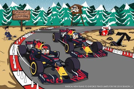 F1 | Natale 2017: proposta Red Bull sui limiti della pista F1 | Natale 2017: proposta Red Bull sui limiti della pista