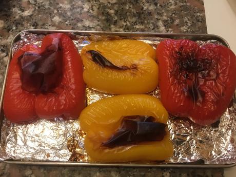 CROSTINI PEPERONI E ACCIUGHE CROSTINI PEPERONI E ACCIUGHE