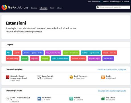 Tutto su Firefox Quantum Tutto su Firefox Quantum