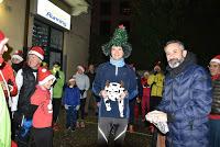 PAVIA. I Babbo Natale corrono in città. PAVIA. I Babbo Natale corrono in città.