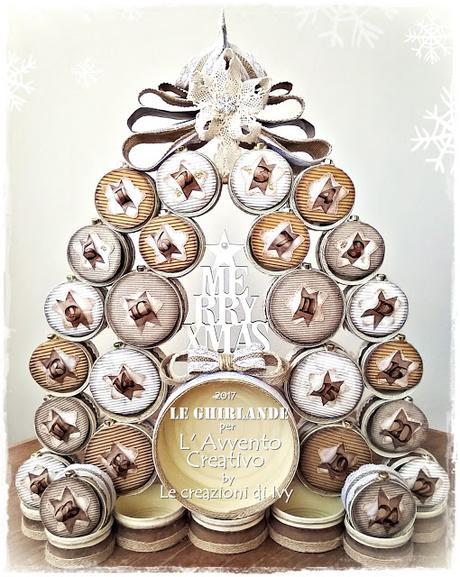 Come fare un Calendario dell'Avvento country chic riciclando scatolette di tonno Come fare un Calendario dell'Avvento country chic riciclando scatolette di tonno