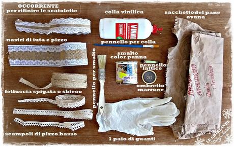 Come fare un Calendario dell'Avvento country chic riciclando scatolette di tonno Come fare un Calendario dell'Avvento country chic riciclando scatolette di tonno