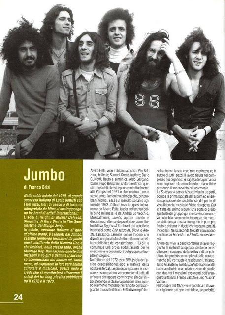 Jumbo su CIAO 2001 il 24 dicembre 1972 Jumbo su CIAO 2001 il 24 dicembre 1972