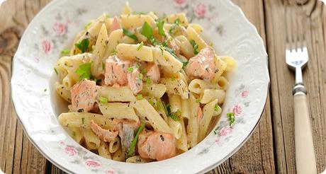 Il menu tradizionale della Vigilia di Natale è di pesce: ecco le nostre il Cenone di Natale all’italiana Pasta-al-salmone-senza-panna