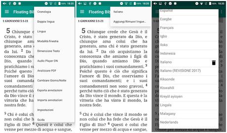 Floating Bible introduce la nuova Bibbia in italiano Floating Bible introduce la nuova Bibbia in italiano