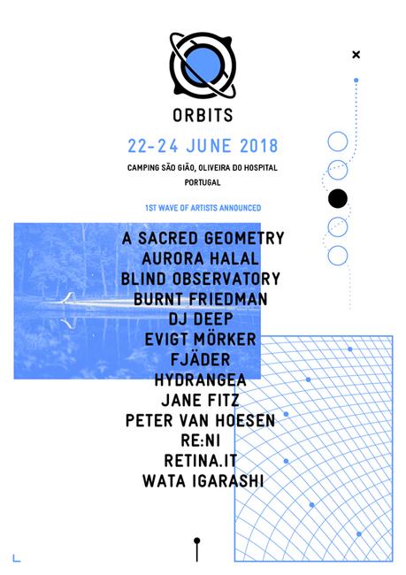 A Sacred Geometry, Aurora Halal, Blind Observatory, Burnt Friedman, Dj Deep, Retina.it… i primi nomi del portoghese Orbits, edizione 2018 A Sacred Geometry, Aurora Halal, Blind Observatory, Burnt Friedman, Dj Deep, Retina.it… i primi nomi del portoghese Orbits, edizione 2018