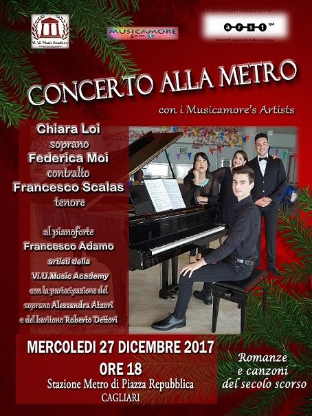 Concerto lirico alla stazione della metropolitana Concerto lirico alla stazione della metropolitana