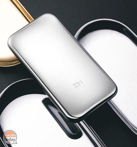 Xiaomi lancia la ZMI Space Power Bank con corpo in acciaio inossidabile a specchio zmi