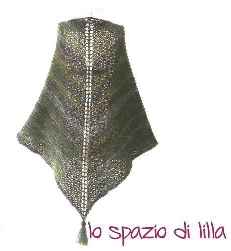 lilla's tutorials: scialle in mohair ai ferri Softy / Knitted mohair shawl Softy, free pattern lilla's tutorials: scialle in mohair ai ferri Softy / Knitted mohair shawl Softy, free pattern