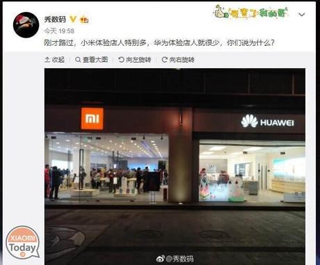 Xiaomi a Natale batte Huawei negli store fisici xiaomi