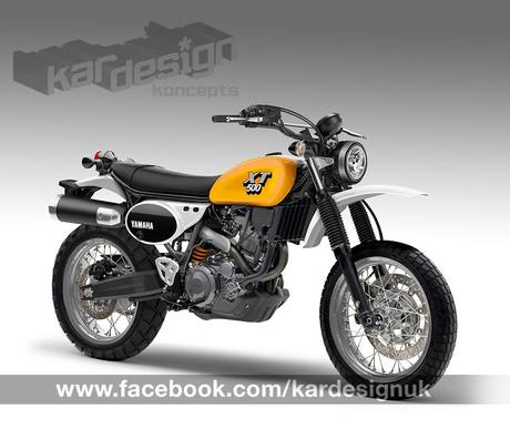 Design Corner - Yamaha XT 500 by Kardesign Design Corner - Yamaha XT 500 by Kardesign