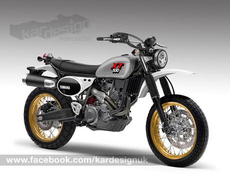 Design Corner - Yamaha XT 500 by Kardesign Design Corner - Yamaha XT 500 by Kardesign