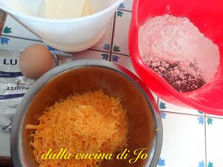 Sablés alla mimolette Sablés alla mimolette