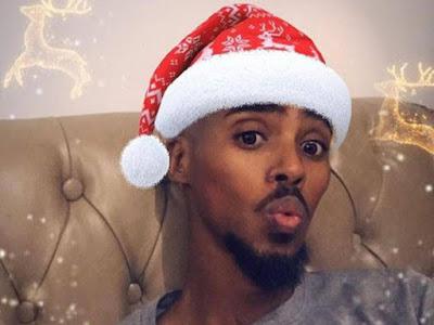 Mo Farah insultato sui media per questa foto Mo Farah insultato sui media per questa foto