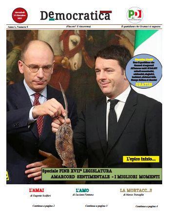 Democratica 5 – Speciale FINE DELLA XVIIª LEGISLATURA. AMARCORD SENTIMENTALE, I MIGLIORI MOMENTI Democratica 5 – Speciale FINE DELLA XVIIª LEGISLATURA. AMARCORD SENTIMENTALE, I MIGLIORI MOMENTI