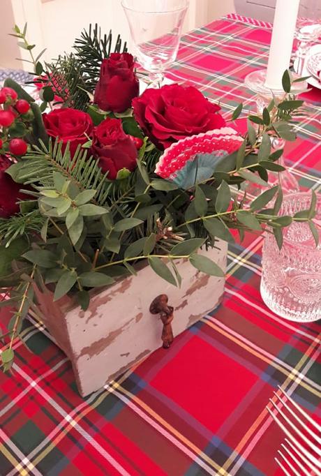 Le mie tavole delle feste - My Christmas’ s Holidays tablesettings L'immagine può contenere: pianta e fiore