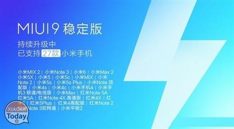 MIUI 9: completato l’aggiornamento per i modelli Xiaomi ed inserita funzione “gesture full screen” miui 9