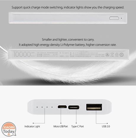 Codice Sconto – ZMI Power Bank da 10000 mAh BLACK a 14€ Codice Sconto – ZMI Power Bank da 10000 mAh BLACK a 14€