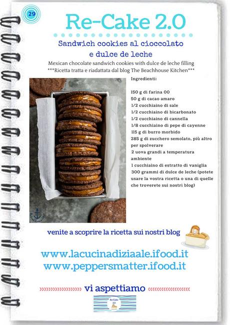 Sandwich cookies con Dulce de leche Sandwich cookies con Dulce de leche