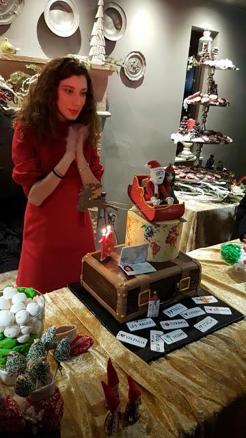 Mi è sembrato di vedere una slitta...torta Babbo Natale 18 anni Mi è sembrato di vedere una slitta...torta Babbo Natale 18 anni