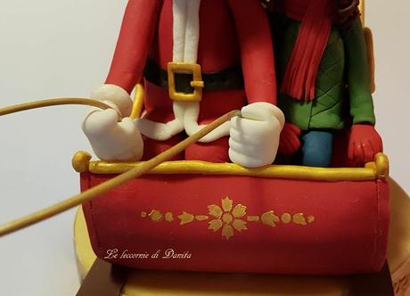 Mi è sembrato di vedere una slitta...torta Babbo Natale 18 anni Mi è sembrato di vedere una slitta...torta Babbo Natale 18 anni