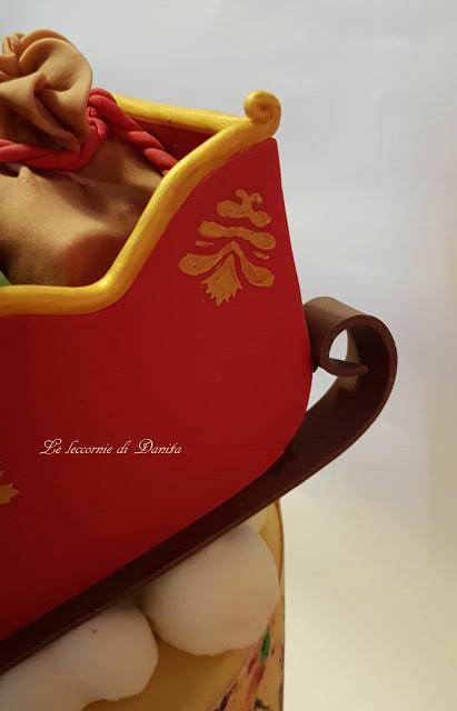 Mi è sembrato di vedere una slitta...torta Babbo Natale 18 anni Mi è sembrato di vedere una slitta...torta Babbo Natale 18 anni
