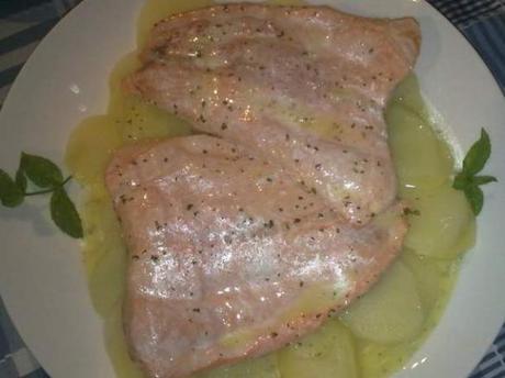 |⇨ Filetti di salmone alla menta Filetti di salmone alla menta