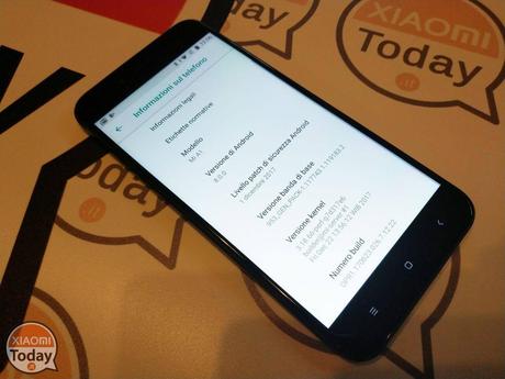 Guida alternativa su come installare Android Oreo 8.0 su Xiaomi Mi A1 by JamFlux oreo