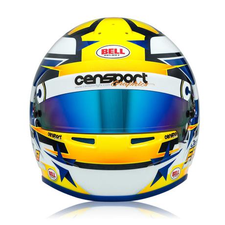 Bell HP7 Carbon J.Falb 2017 by Censport Graphics Bell HP7 Carbon J.Falb 2017 by Censport Graphics