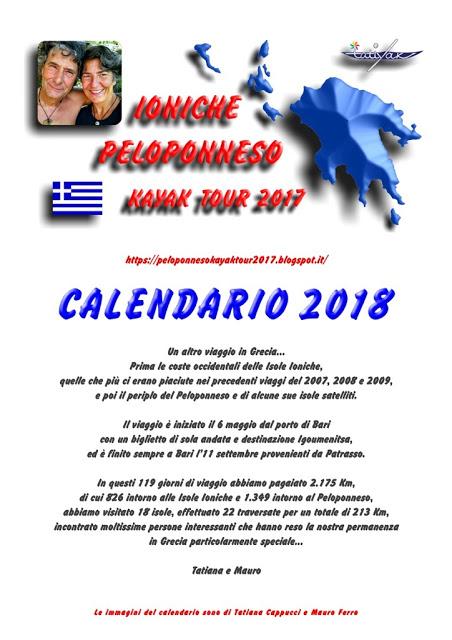 Calendario 2018! Calendario 2018!