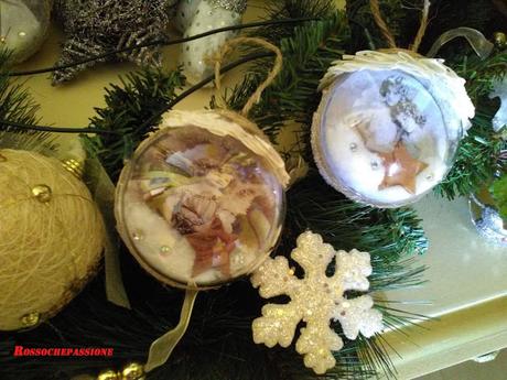 Le mie sfere per un Natale vintage. Le mie sfere per un Natale vintage.
