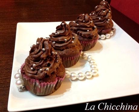 Cupecakes con pere e cioccolato Cupecakes con pere e cioccolato