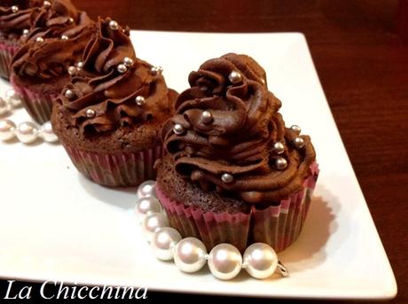 Cupecakes con pere e cioccolato Cupecakes con pere e cioccolato