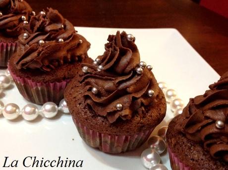Cupecakes con pere e cioccolato Cupecakes con pere e cioccolato