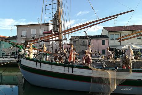 Presepe galleggiante della marineria a Cesenatico 8