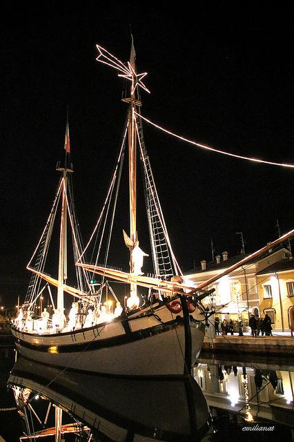 Presepe galleggiante della marineria a Cesenatico 12