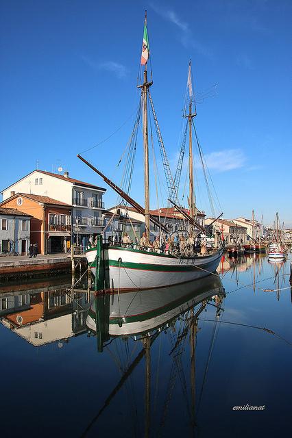 Presepe galleggiante della marineria a Cesenatico 3