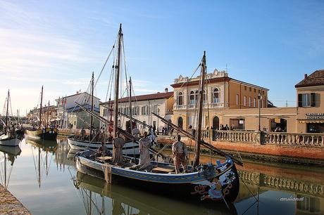 Presepe galleggiante della marineria a Cesenatico 1