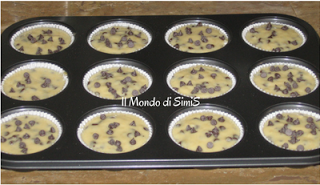 Muffin Banana e gocce di Cioccolato Muffin Banana e gocce di Cioccolato