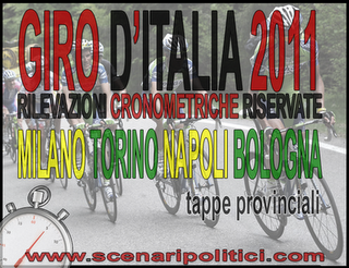 Giro d'Italia 2011: Tappe Comunali