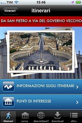 Sbarca in AppStore la guida turistica di Roma