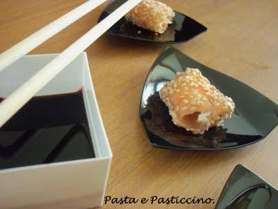 finger food mania - SUSHI A MODO MIO - & Regalo del contest che ho vinto.