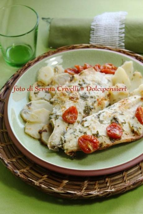 FILETTI DI BRANZINO AL FORNO di Dolcipensieri