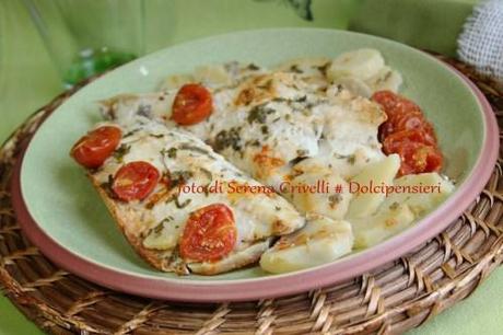 FILETTI DI BRANZINO AL FORNO di Dolcipensieri